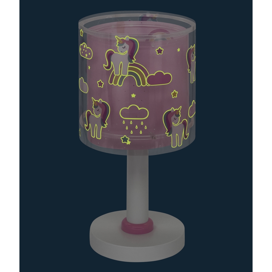Dalber 41591N - LED детска нощна лампа UNICORNS 1xG4/4W/230V розова