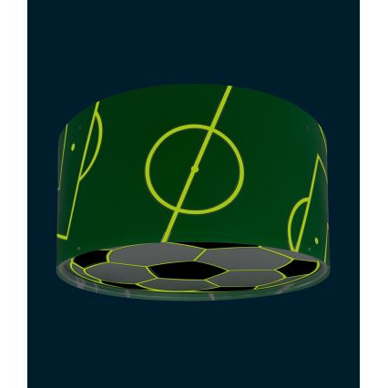 Dalber 41736 - Детска плафониера FOOTBALL 2xE27/15W/230V
