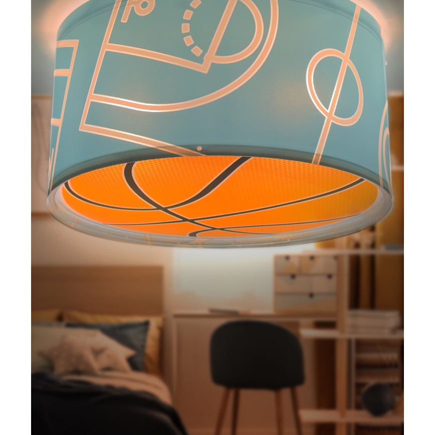 Dalber 41746 - Детска плафониера BASKET 2xE27/15W/230V