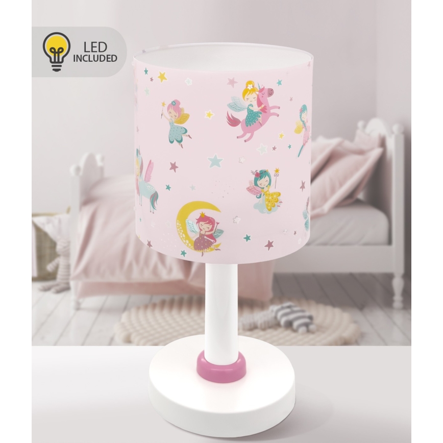Dalber 42491N - LED детска лампичка FAIRY DREAMS 1xG4/4W/230V розова