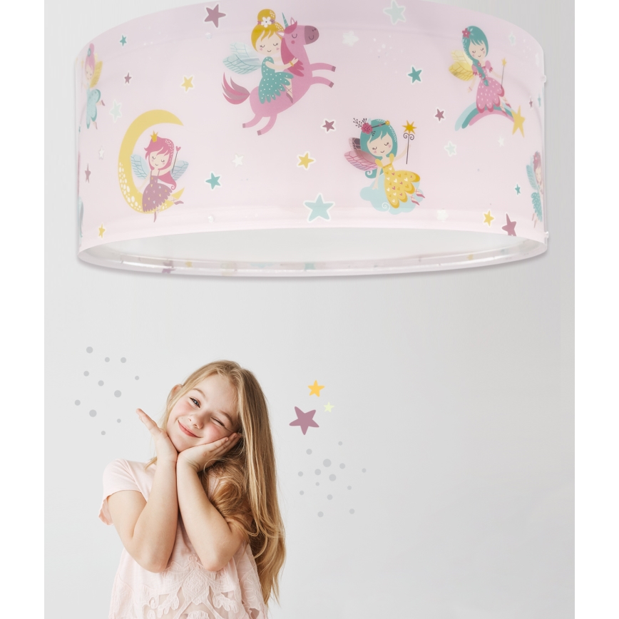 Dalber 42496 - Детска плафониера FAIRY DREAMS 2xE27/15W/230V