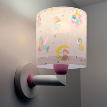 Dalber 42499 - Детско стенно осветително тяло FAIRY DREAMS 1xE27/15W/230V