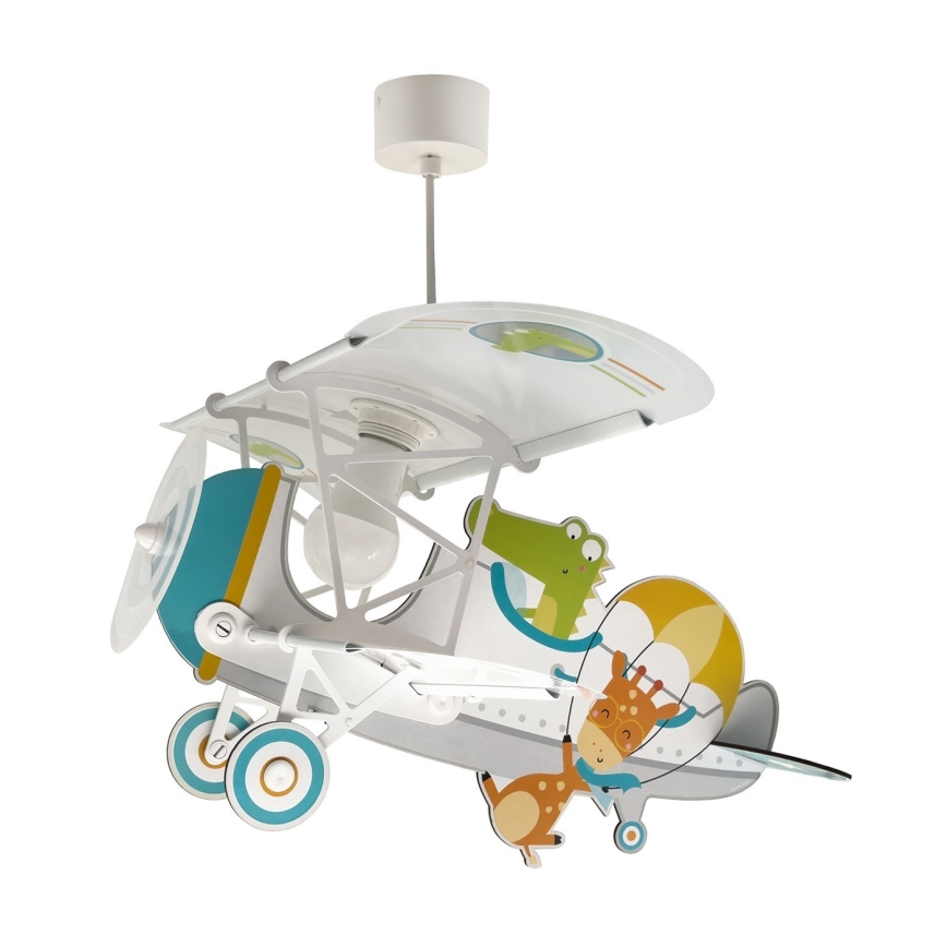 Dalber 54542 - Детски полилей LITTLE CROCODILE 1xE27/15W/230V