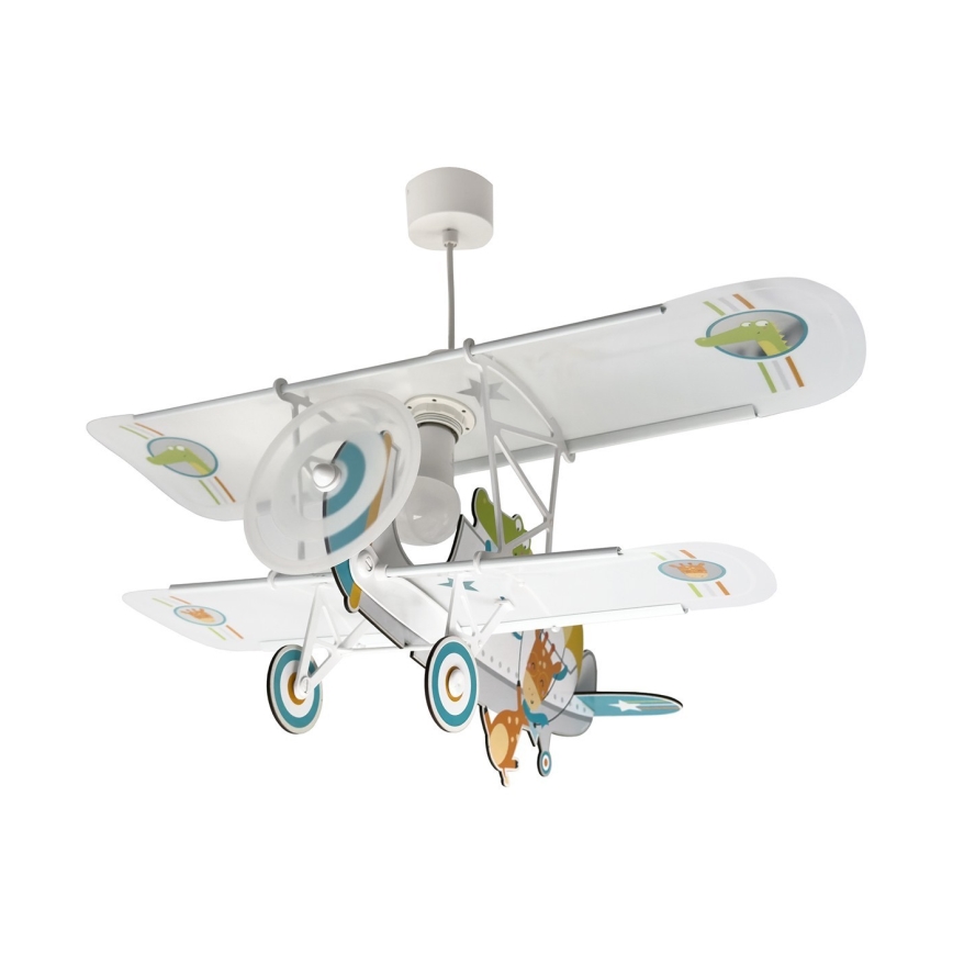 Dalber 54542 - Детски полилей LITTLE CROCODILE 1xE27/15W/230V