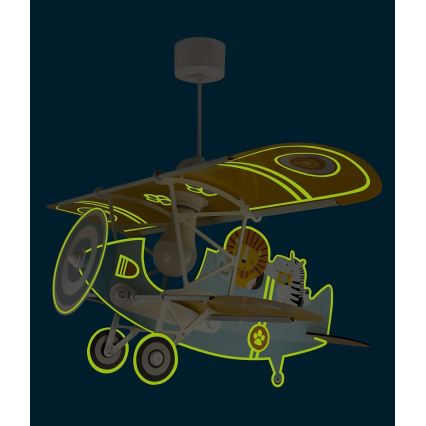 Dalber 54602 - Детски полилей LITTLE LION 1xE27/15W/230V