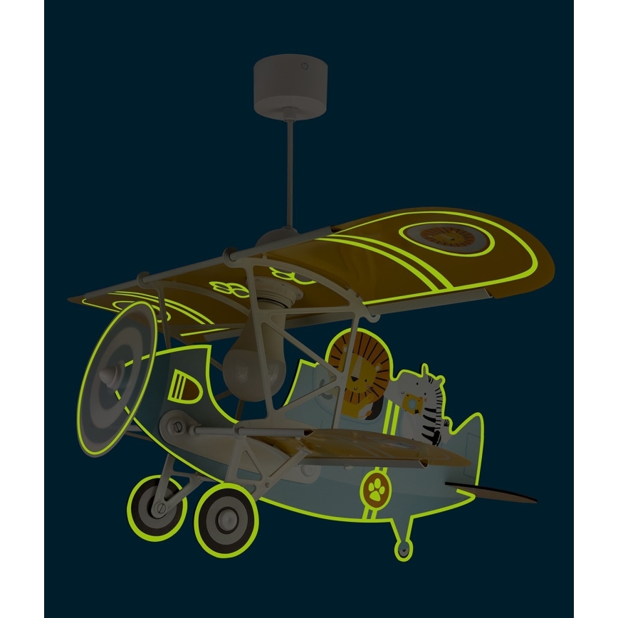 Dalber 54602 - Детски полилей LITTLE LION 1xE27/15W/230V