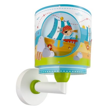 Dalber 60659 - Детски аплик ПИРАТ ISLAND 1xE27/15W/230V
