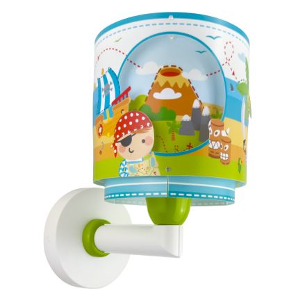 Dalber 60659 - Детски аплик ПИРАТ ISLAND 1xE27/15W/230V