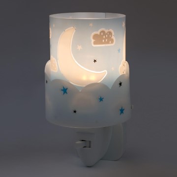 Dalber 61235T - LED Малка лампа за контакт MOON 1xE14/0,5W/230V
