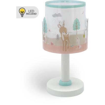 Dalber 61271N - LED детска нощна лампа LOVING DEER 1xG4/4W/230V пъстроцветна