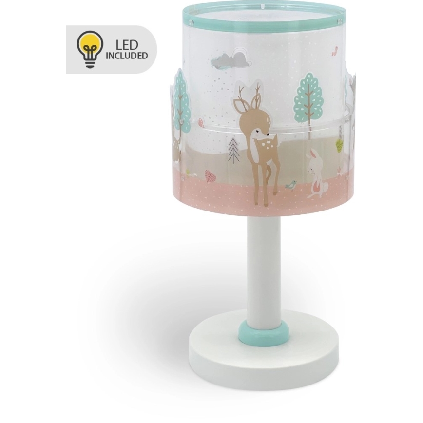 Dalber 61271N - LED детска нощна лампа LOVING DEER 1xG4/4W/230V пъстроцветна