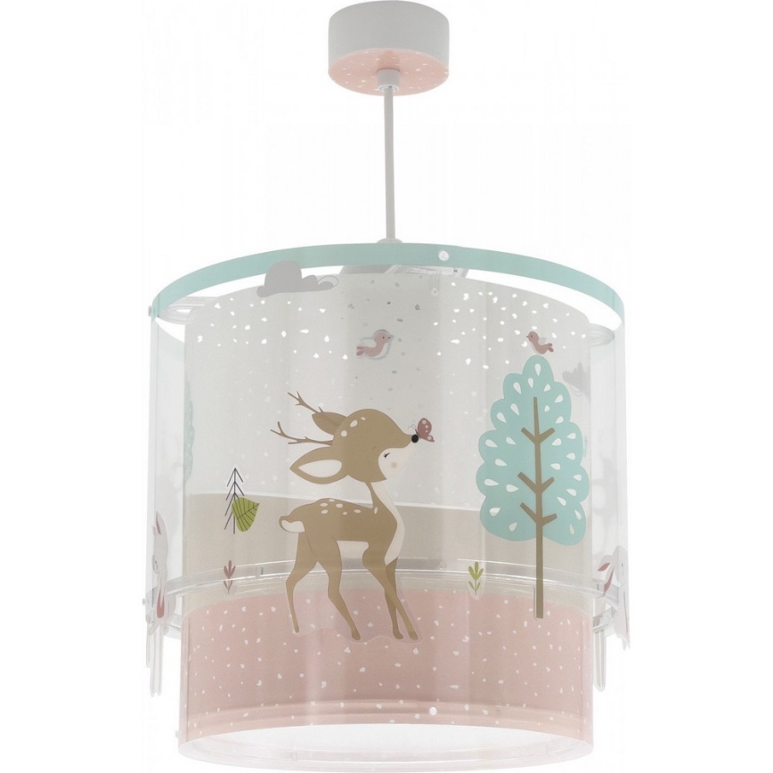 Dalber 61272 - Детски полилей LOVING DEER 1xE27/60W/230V