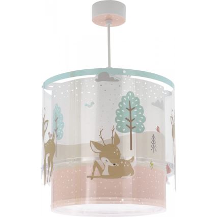 Dalber 61272 - Детски полилей LOVING DEER 1xE27/60W/230V