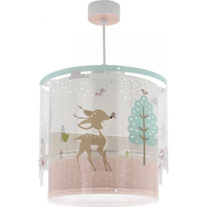 Dalber 61272 - Детски полилей LOVING DEER 1xE27/60W/230V
