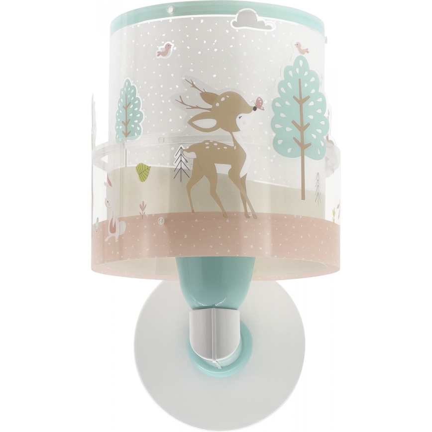 Dalber 61279 - Детски аплик LOVING DEER 1xE27/60W/230V