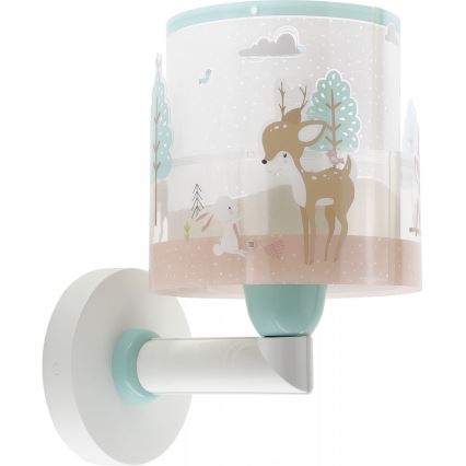 Dalber 61279 - Детски аплик LOVING DEER 1xE27/60W/230V