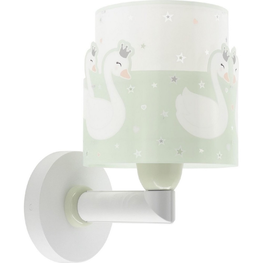 Dalber 61719H - Детски аплик SWEET LOVE 1xE27/60W/230V зелен