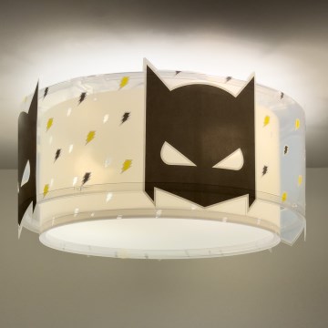 Dalber 61806 - Детска плафониера DARK HERO 2xE27/15W/230V