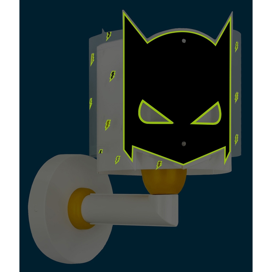 Dalber 61809 - Детски стенен аплик DARK HERO 1xE27/15W/230V