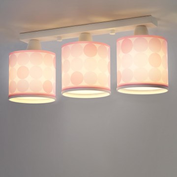 Dalber 62003S - Детскo Лампа за таван COLORS 3xE27/60W/230V