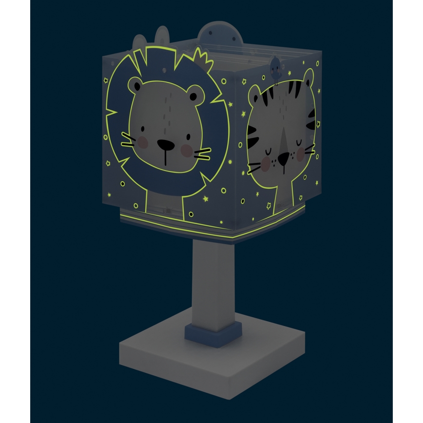 Dalber 63111NT - LED детска нощна лампа BABY JUNGLE 1xG4/4W/230V синя