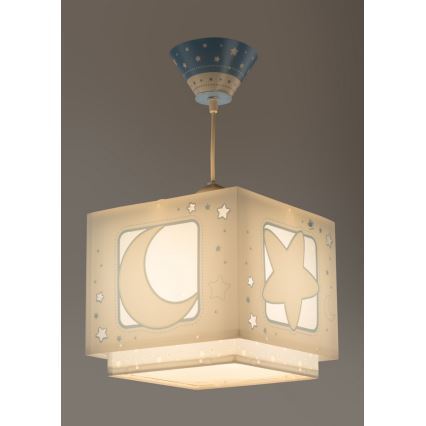 Dalber 63232T - Детски полилей MOON LIGHT 1xE27/60W/230V