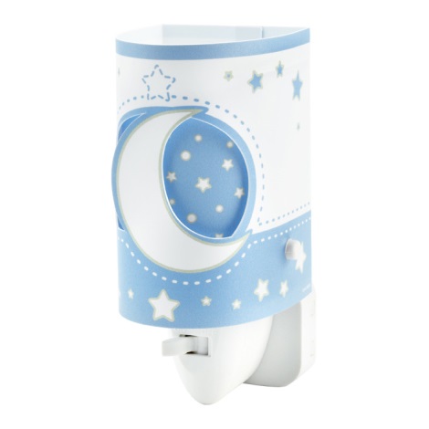 Dalber 63235LT - LED Детска лампа за контакт BLUE MOON LED/0,5W