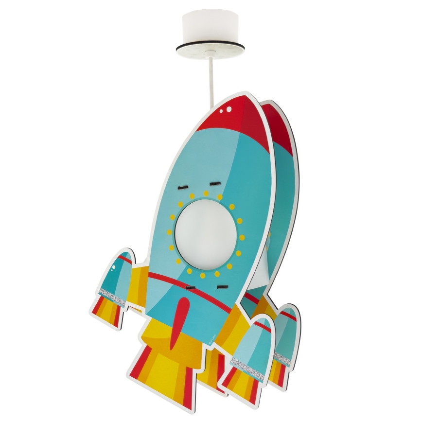 Dalber 63357 - Детски полилей ROCKET 1xE27/15W/230V