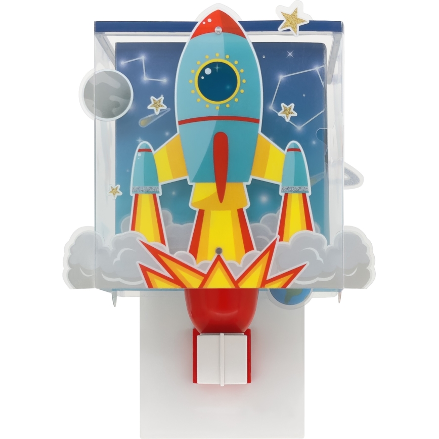 Dalber 63359 - Детски аплик ROCKET 1xE27/15W/230V