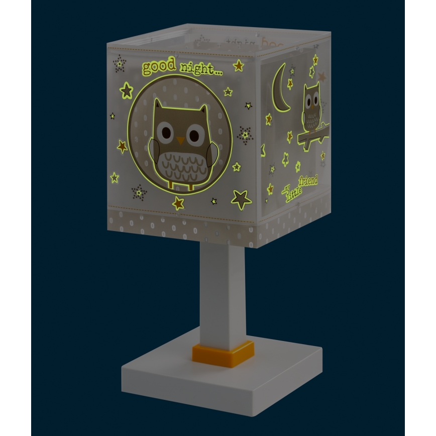 Dalber 63391N - LED детска нощна лампа GOOD NIGHT 1xG4/4W/230V бежова
