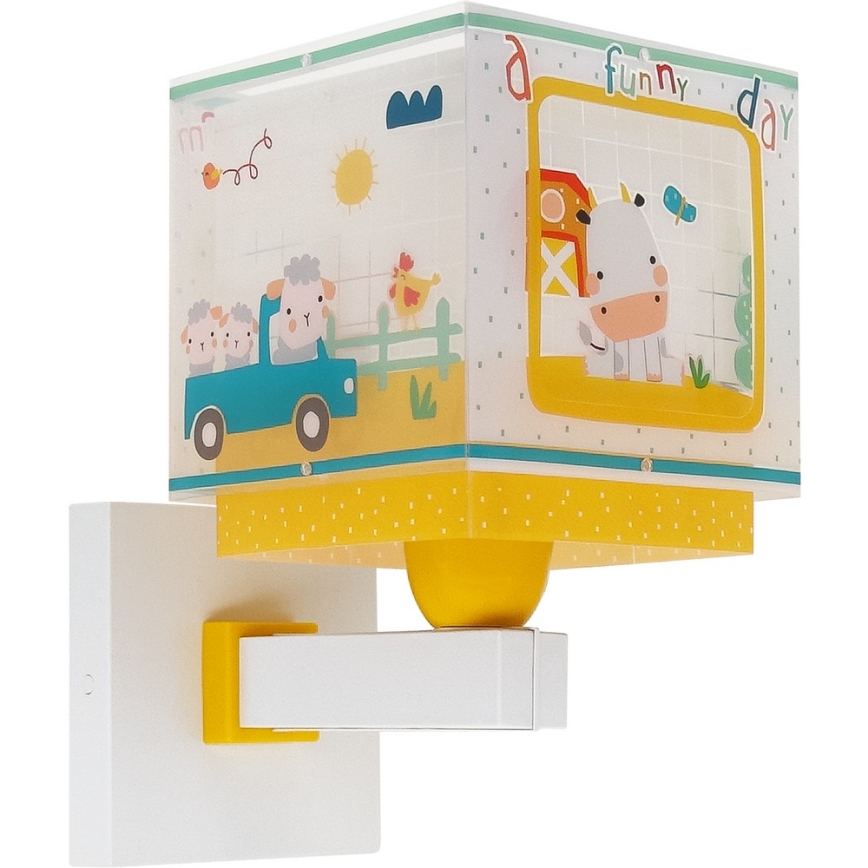 Dalber 63409 - Детски аплик MY FARM 1xE27/15W/230V
