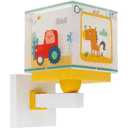 Dalber 63409 - Детски аплик MY FARM 1xE27/15W/230V
