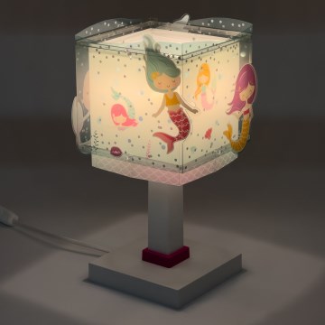 Dalber 63441N - LED детска нощна лампа MERMAIDS 1xG4/4W/230V, пъстра