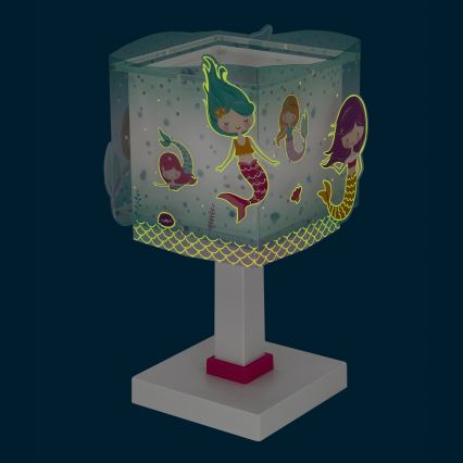 Dalber 63441N - LED детска нощна лампа MERMAIDS 1xG4/4W/230V, пъстра