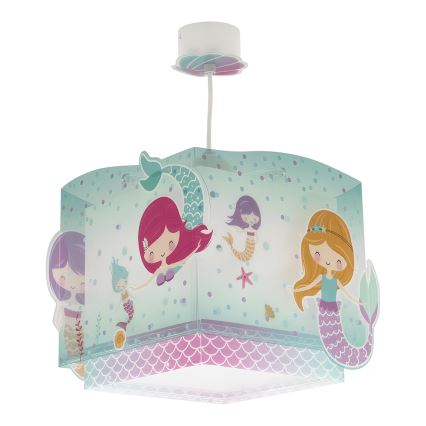Dalber 63442 - Детски полилей MERMAIDS 1xE27/60W/230V