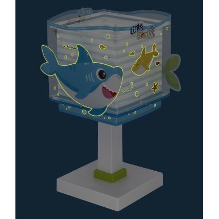 Dalber 63471 - Детска настолна лампа BABY SHARK 1xE14/60W/230V