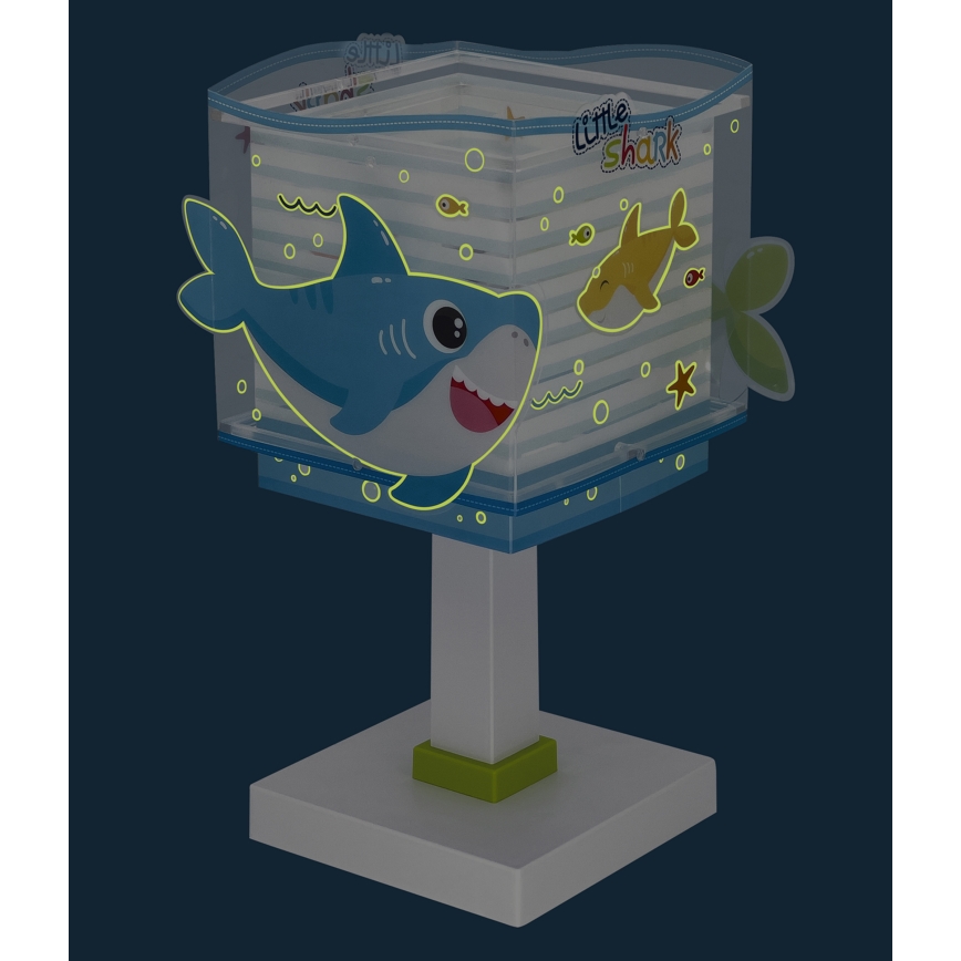 Dalber 63471 - Детска настолна лампа BABY SHARK 1xE14/60W/230V