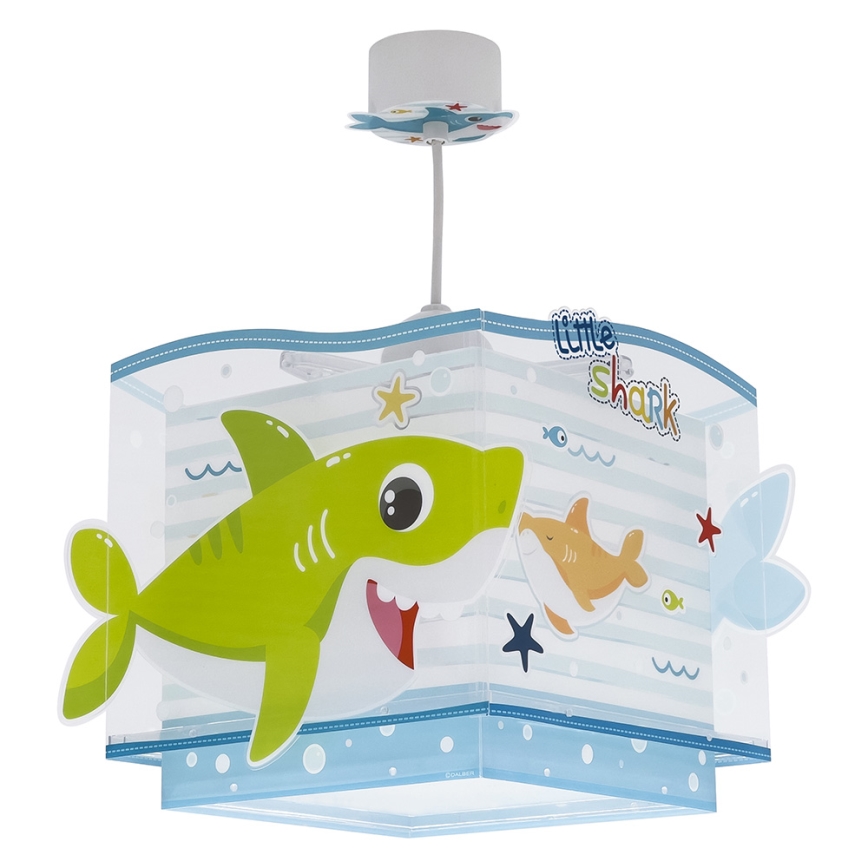 Dalber 63472 - Детски полилей BABY SHARK 1xE27/60W/230V