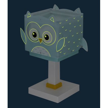 Dalber 64391 - Детска лампа LITTLE OWL 1xE14/60W/230V