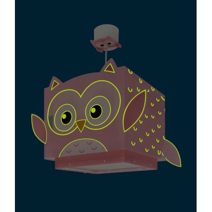 Dalber 64482 - Детски полилей LITTLE FRIENDS 1xE27/15W/230V