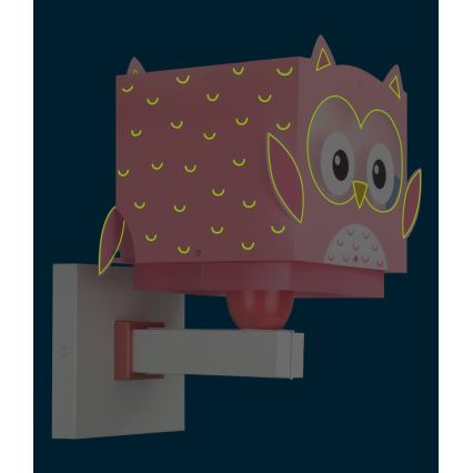 Dalber 64489 - Детско стенно осветително тяло LITTLE FRIENDS 1xE27/15W/230V