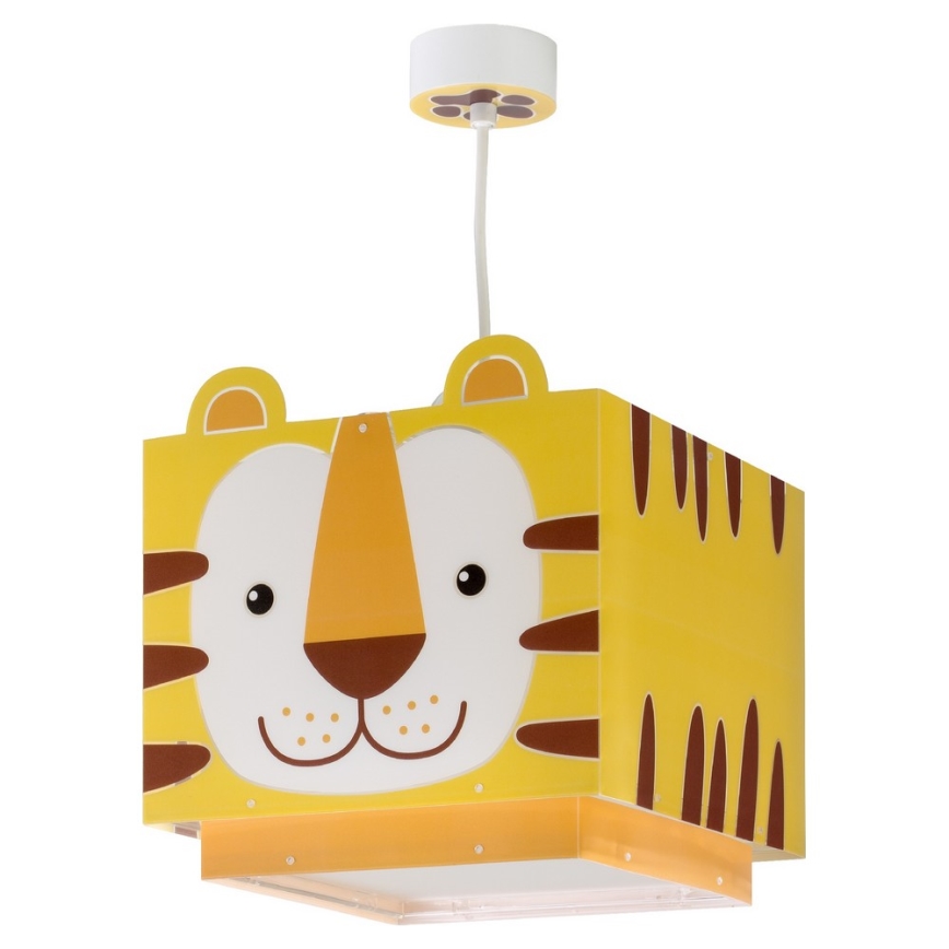 Dalber 64562 - Детски полилей LITTLE TIGER 1xE27 / 60W / 230V