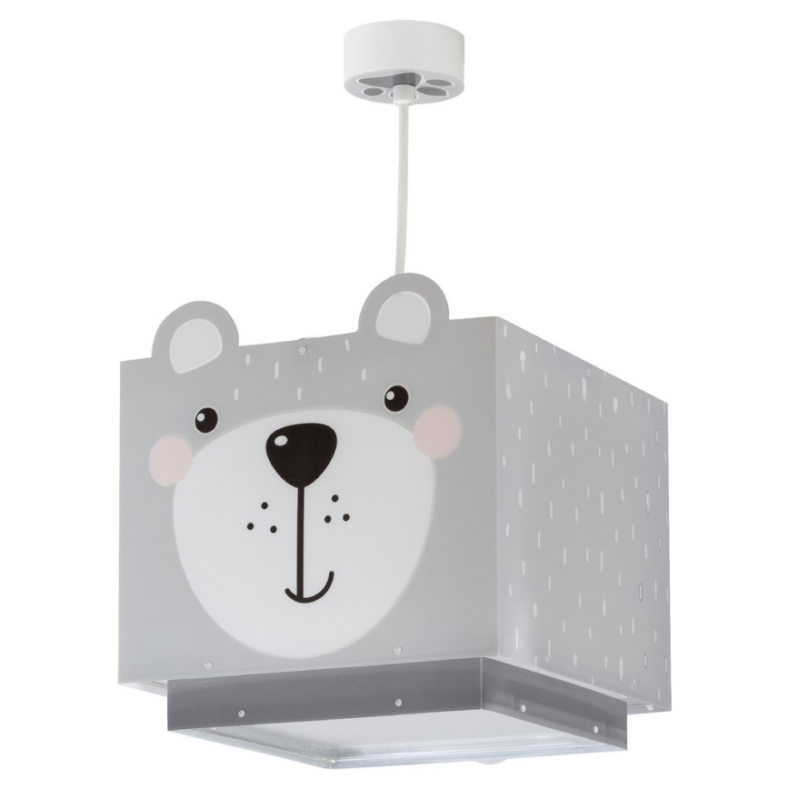 Dalber 64572 - Детски полилей LITTLE TEDDY 1xE27 / 60W / 230V