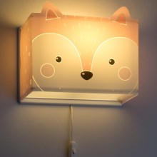 Dalber 64588 - Детска стенна лампа LITTLE FOX 1xE27 / 60W / 230V