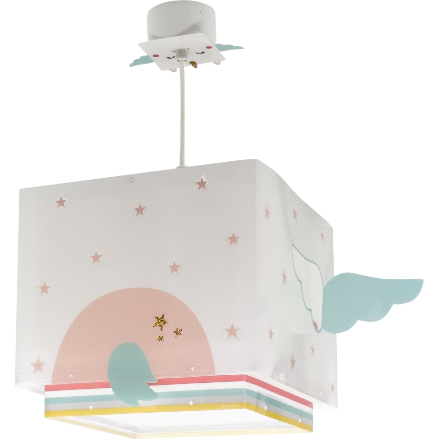 Dalber 64592 - Детски полилей LITTLE UNICORN 1xE27/15W/230V