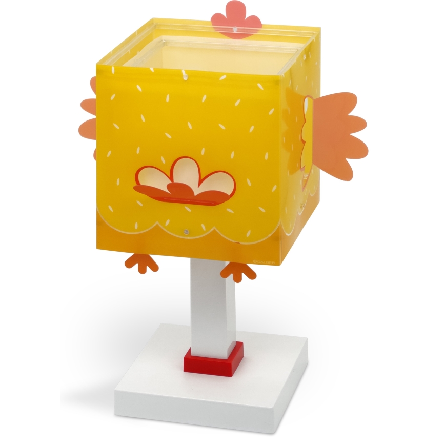 Dalber 64641 - Детска малка лампа LITTLE CHICKEN 1xE14/8W/230V