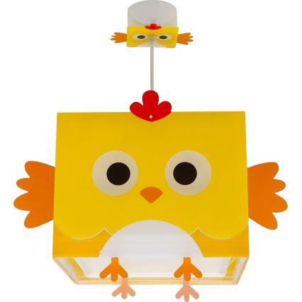 Dalber 64642 - Детски полилей LITTLE CHICKEN 1xE27/15W/230V