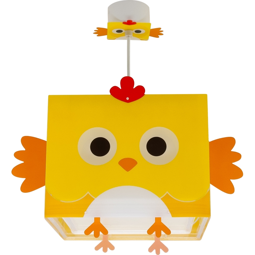 Dalber 64642 - Детски полилей LITTLE CHICKEN 1xE27/15W/230V