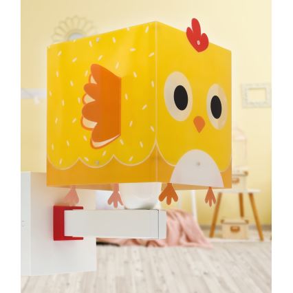 Dalber 64649 - Детски аплик LITTLE CHICKEN 1xE27/15W/230V