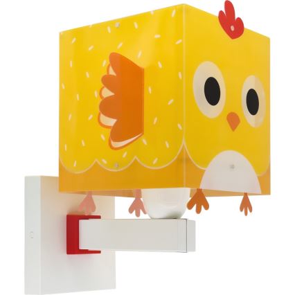 Dalber 64649 - Детски аплик LITTLE CHICKEN 1xE27/15W/230V